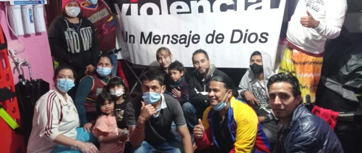 Asistencia para migrantes en Pamplona, Colombia