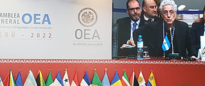 No más Violencia en la 52º Asamblea Anual de la OEA 