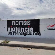 MÉXICO Primer mural de No Más Violencia en México