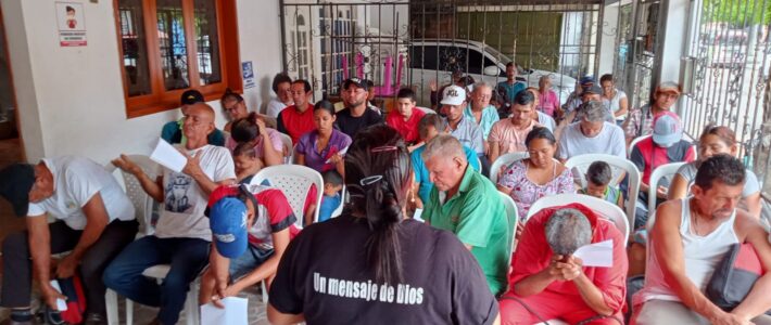 COLOMBIA Promotores de Paz de Cúcuta asisten a personas en situación de vulnerabilidad