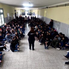 ARGENTINA No más Violencia va a a Escuela en Presidencia Roque Sáenz Peña